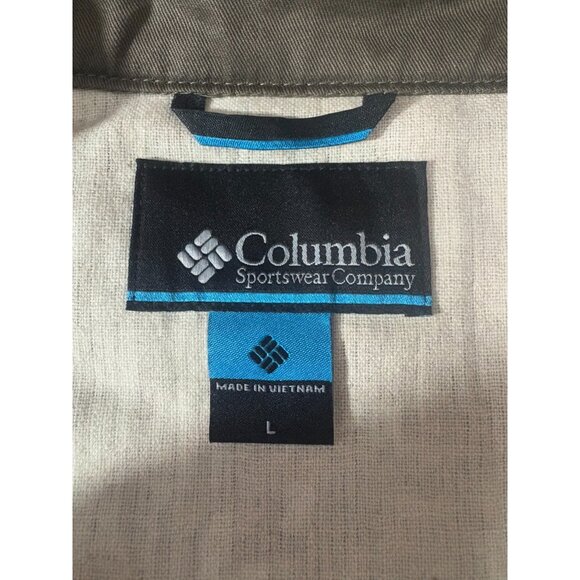 COLUMBIA gallatin lite wool jacket color timberwolf digital camo size L NWOT - Picture 2 of 9